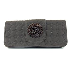 ❤️Vera Bradley NWOT Brown Quilted Clutch.